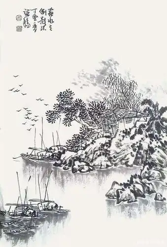 如何画好山水画中的山石