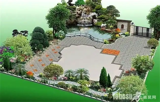 农村大庭院设计效果图集锦