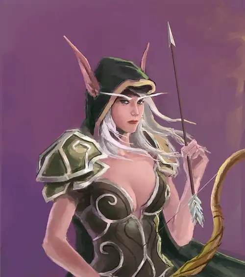 鼠标流处女贴温蕾萨风行者