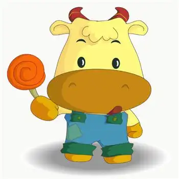 卡通小牛头像可爱图片大全