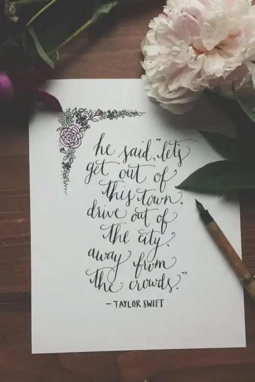 霉霉taylorswift壁纸歌词wildestdreams语录