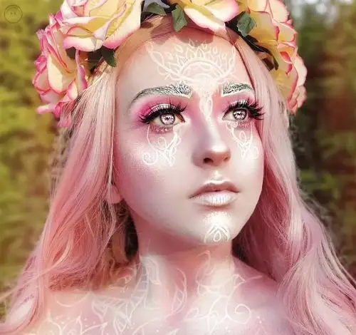 赏析|salla f-b的迷幻夸张创意妆