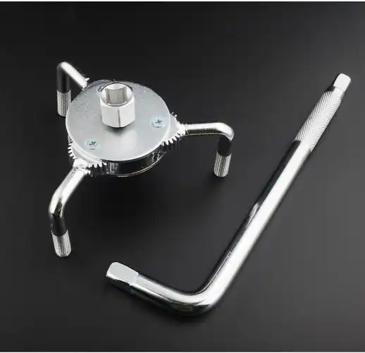 jing ping汽车机油滤芯扳手拆滤清机器扳手扁三爪圆三爪扳手机油格