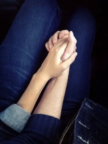 好看的十指紧扣头像