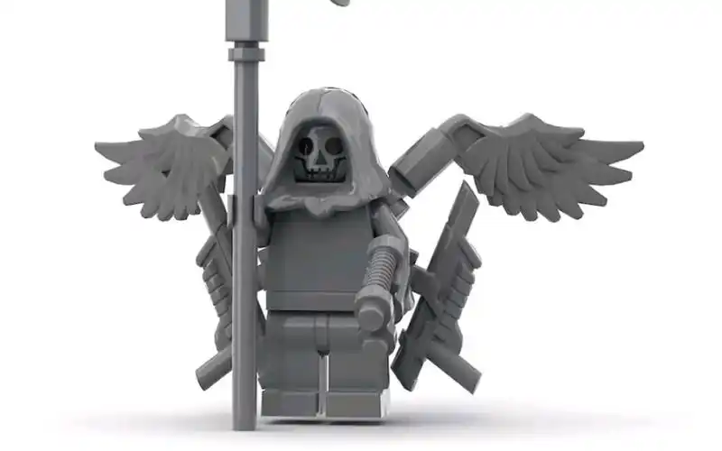 乐高积木moc满级死神人仔创意拼搭教程