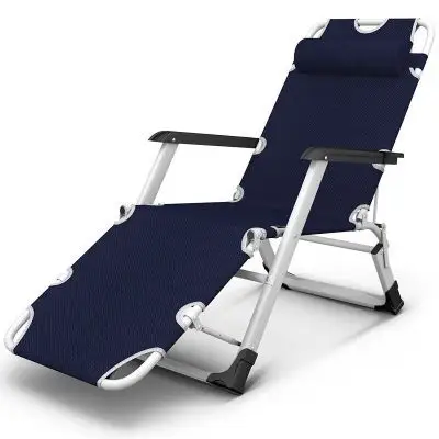 享趣折叠躺椅午休午睡床靠背懒人逍遥沙滩家用单人多功能便携椅子_必