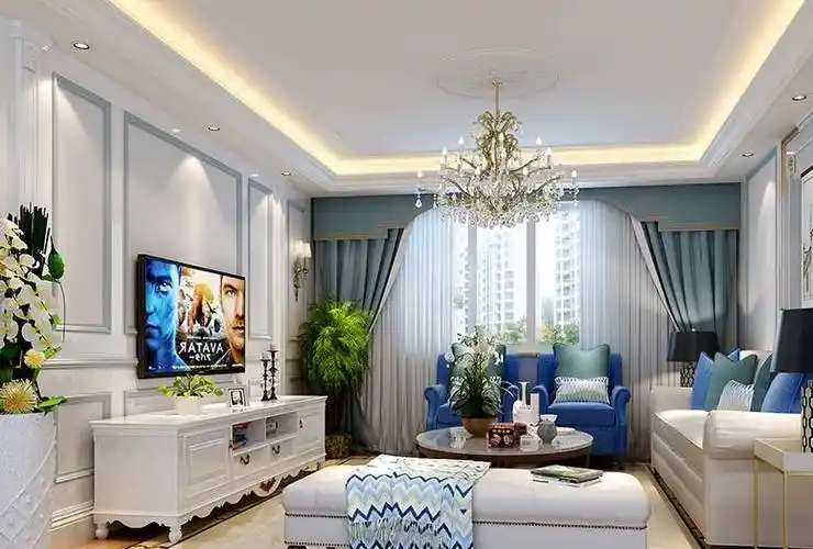 重庆120平米三室两厅混搭风格家装案例效果图