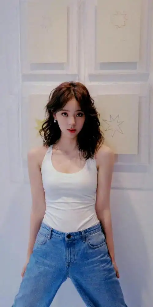 欧阳娜娜纯欲风拉满,穿白色背心香肩半露,完全颠覆学生气息!