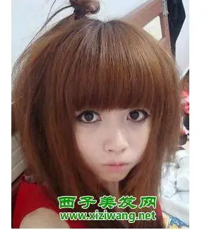垫发根的女生发型图片看看哪款更个性3