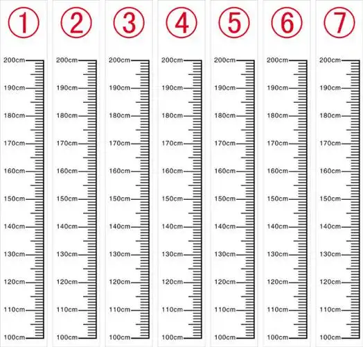 派出所嫌疑人身高测量表