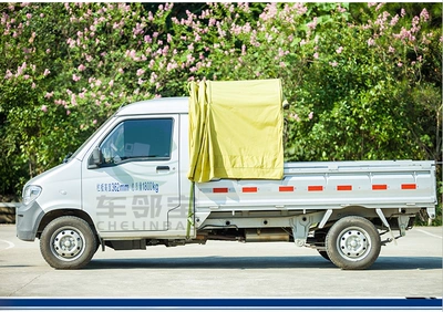 车邻宝轻微型货车货箱雨篷半自动收缩式雨篷带滑轮防水防风防晒