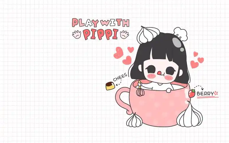 iphone壁纸 萌物 可爱 背景 高清桌面 宽屏 韩系 女孩