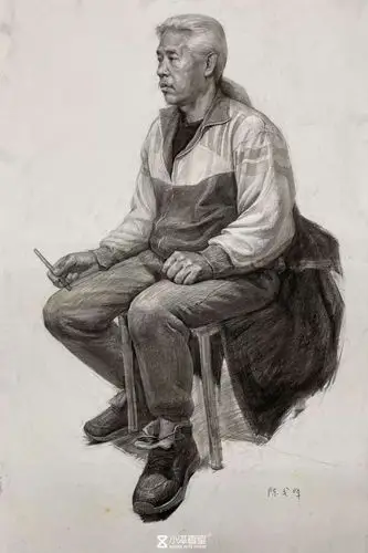 和而不同全身像写生展小泽画室造型校区作品