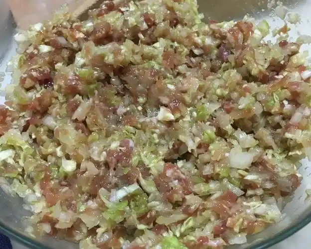 白菜猪肉馅的做法