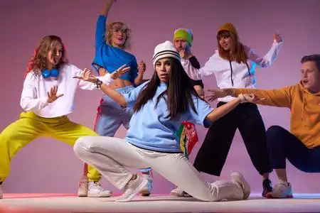 系列工作室少女舞蹈嘻哈工作室系列照片