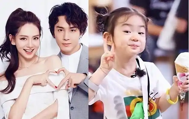 生活非常恩爱,结婚不到一年,他们爱情的结晶可爱的女儿lucky就出生了