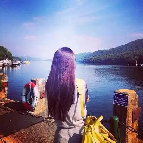 海边头像女长发 女生头像图片大全 -【爱个性】