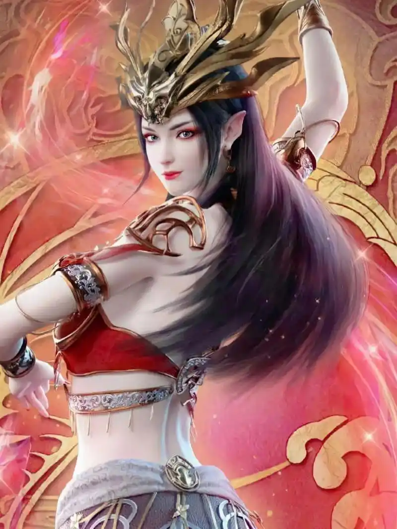 国漫经典《斗破苍穹》,高颜值女性角色 一,《斗破苍穹》的美杜莎女王