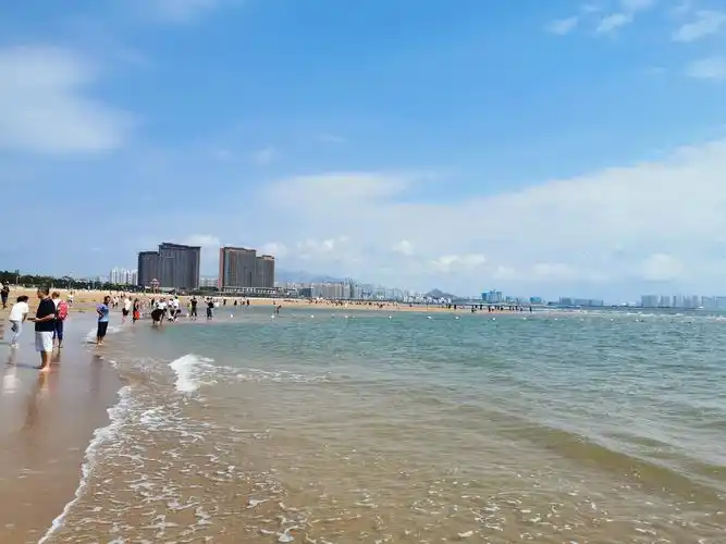 避开下饺子青岛这片最美沙滩免费人少还能捉螃蟹小鱼