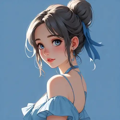 94可爱女生卡通头像,太美啦!