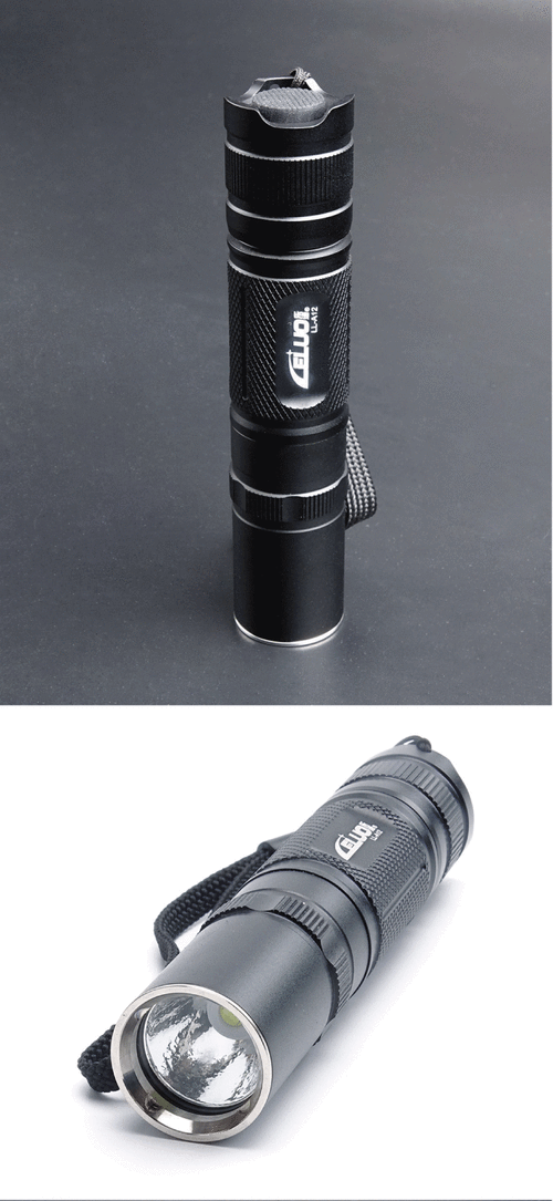 乐洛强光充电露营夜骑家军用远射超亮户外防水迷你t6手电筒18650