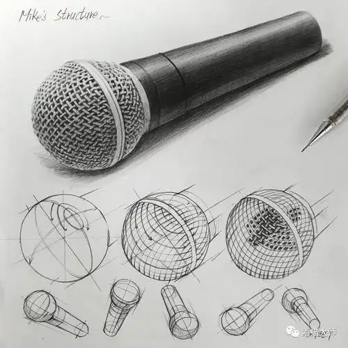 作品集二 | 韩国美术老师,用结构画素描!