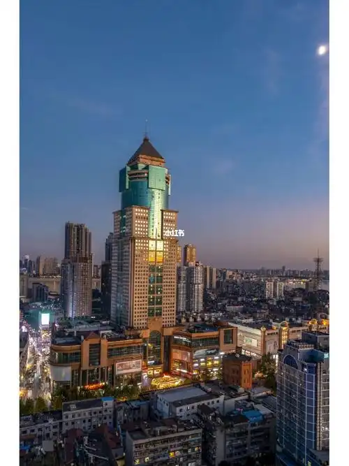 44100武汉城市风光照佳丽广场平安大厦