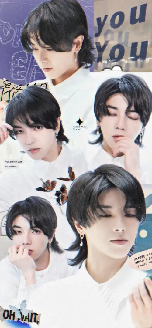 不知不觉我做的拼贴壁纸已经这么多张了 发个合集    @华晨宇yu