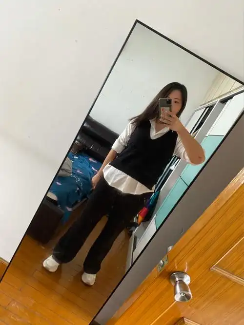 秋天来了身高165体重145斤慢慢学穿搭