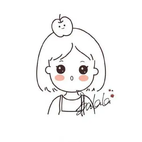 简笔画动漫人物图片大全卡通人物简笔画可爱96可爱的卡通小人儿简笔画