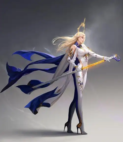 动漫图片:超漂亮的原创cg游戏人物原画图集11p