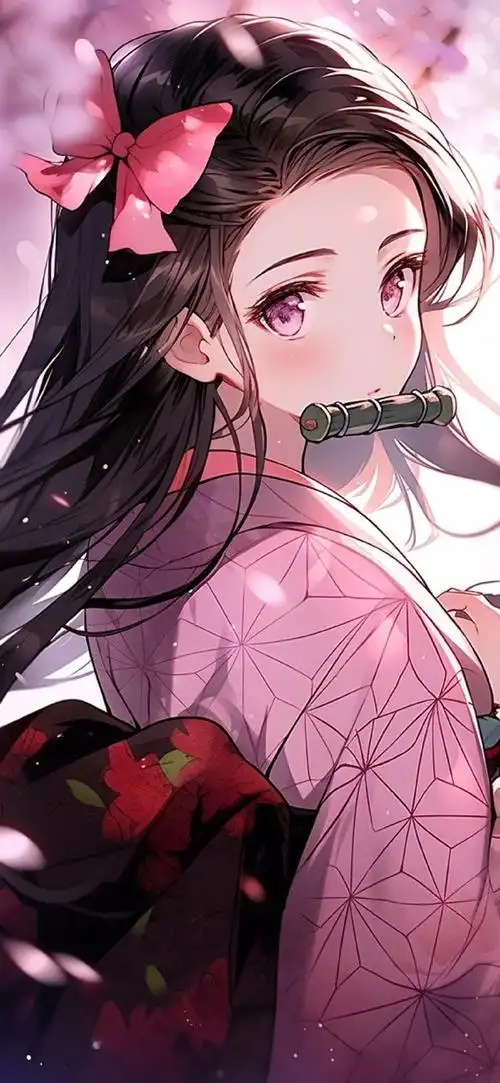 鬼灭之刃壁纸|灶门祢豆子