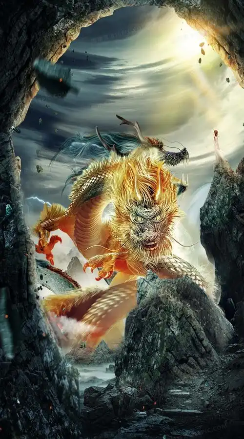 科技龙背景背景图片下载_2100x3782像素jpg格式_编号z7nfx8jrv_图精灵