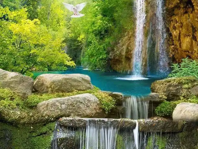 绝美人间仙境世外桃源壁纸头像