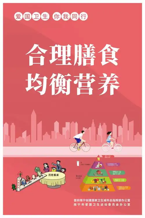 你我同行公益广告合理膳食均衡营养