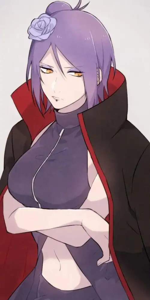 火影晓组织小南图片