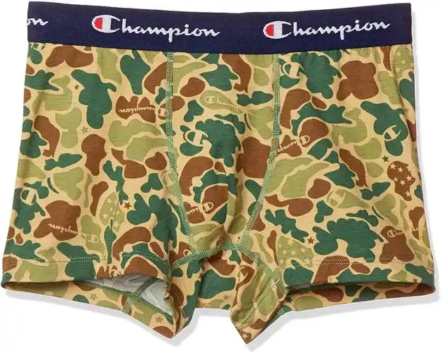 champion 冠军 迷彩印花平角内裤 cm6-r204 男士