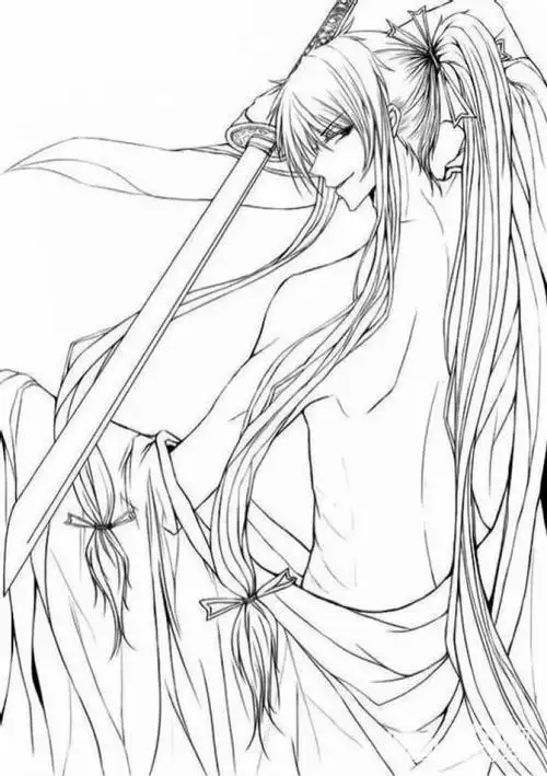 铅笔画漫画人物教程图片