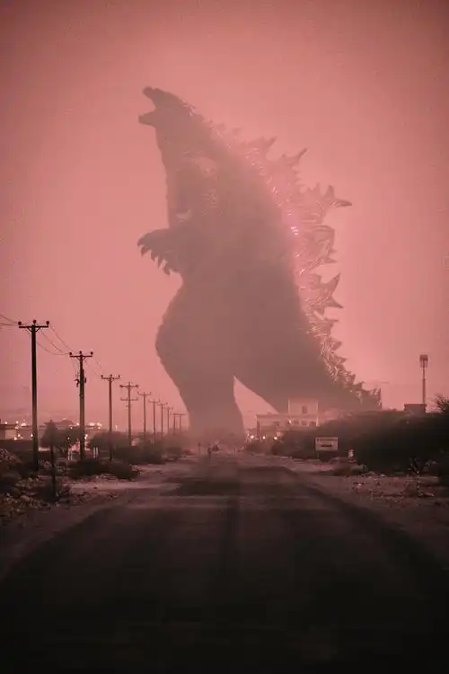 哥斯拉|平面|海报|瞎了心了 - 原创作品 - 站酷 (zcool)