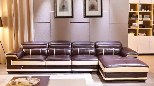 布雷尔 真皮沙发 头层牛皮小户型皮艺沙发 时尚沙发 现代客厅组合