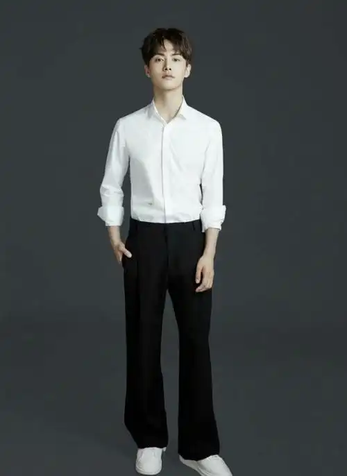 马天宇白色衬衫系列