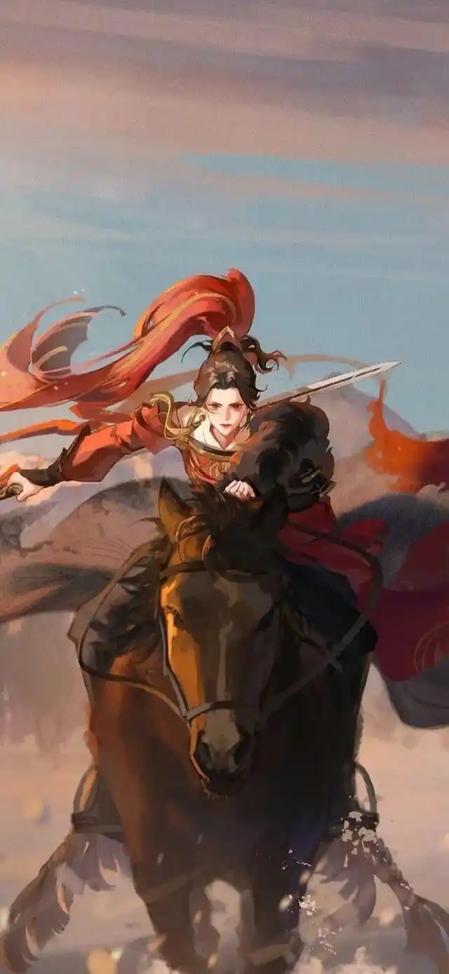 古风战场女将军壁纸好飒