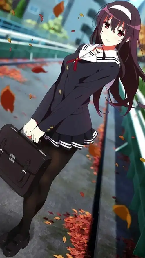 动漫《路人女主的养成方法》美女图片手机壁纸