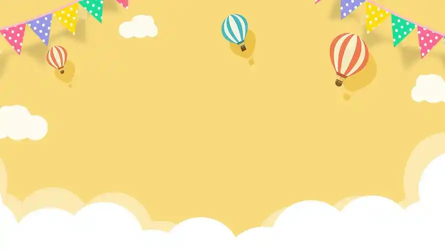 舞台背景卡通六一61儿童节可爱欢乐彩虹小车视频背景hd4k红色喜庆