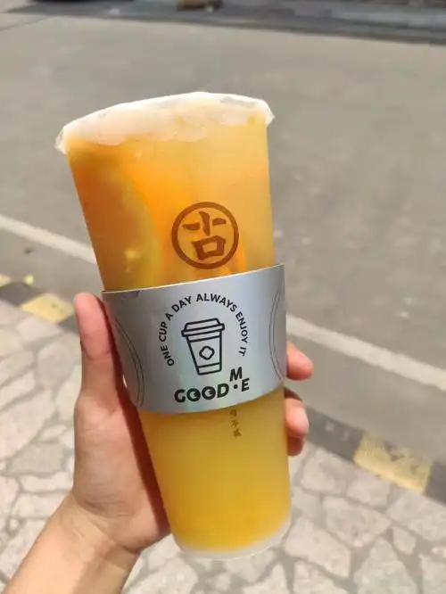 古茗的售后态度可以的满杯橙海粒测评