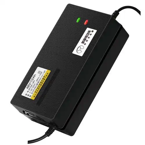 车充电器48v12ah60v20ah72v30ah新国标国标款圆两插头电动车充电器