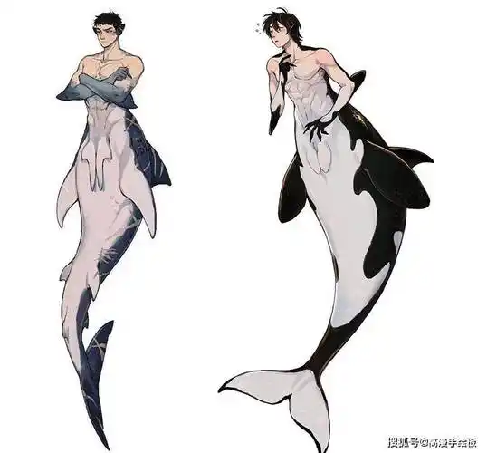 我来教你画 "人鱼姬" ~_人鱼_人类_基本