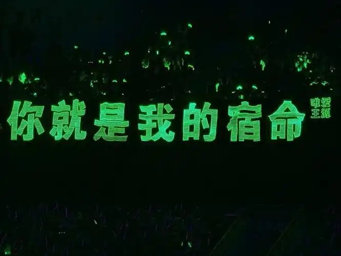 王源巅峰盛典绿海