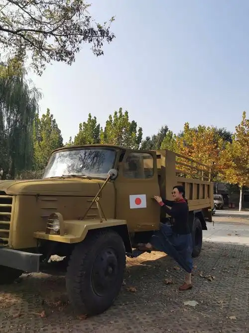 缴获的日本军车!