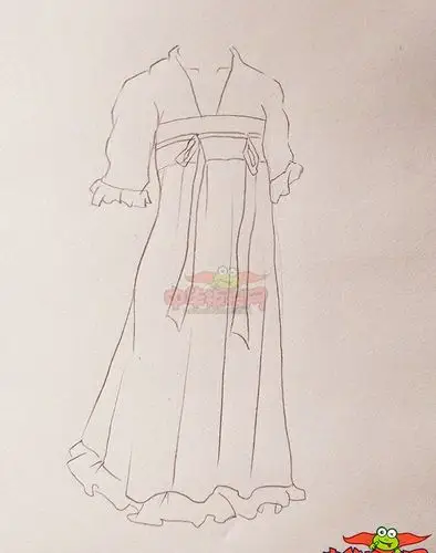 一步一步教你画古装裙,怎样画漂亮的古代裙子